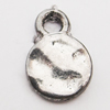 Pendant, Zinc Alloy Jewelry Findings Lead-free, 10x14mm Hole:3mm, Sold by Bag