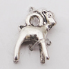 Pendant, Zinc Alloy Jewelry Findings Lead-free, Animal 11x13mm Hole:1.5mm, Sold by Bag