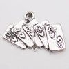 Pendant, Zinc Alloy Jewelry Findings Lead-free, 18x22mm Hole:1.5mm, Sold by Bag