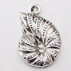 Pendant, Zinc Alloy Jewelry Findings Lead-free, 17x23mm Hole:2mm, Sold by Bag