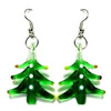 Lampwork Glass Earring, Sold by Pair