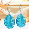 Lampwork Glass Earring, Sold by Pair