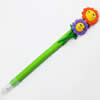 Fimo(Polymer Clay) Jewelry Ball Pen, with a fimo bead head, 22x160mm, Sold by PC