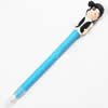 Fimo(Polymer Clay) Jewelry Ball Pen, with a fimo bead head, 25x170mm, Sold by PC