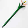 Fimo(Polymer Clay) Jewelry Ball Pen, with a fimo bead head, 46x210mm, Sold by PC