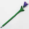 Fimo(Polymer Clay) Jewelry Ball Pen, with a fimo bead head, 34x210mm, Sold by PC