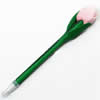 Fimo(Polymer Clay) Jewelry Ball Pen, with a fimo bead head, 32x190mm, Sold by PC