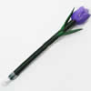 Fimo(Polymer Clay) Jewelry Ball Pen, with a fimo bead head, 33x180mm, Sold by PC