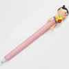 Fimo(Polymer Clay) Jewelry Ball Pen, with a fimo bead head, 23x150mm, Sold by PC