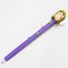 Fimo(Polymer Clay) Jewelry Ball Pen, with a fimo bead head, 34x160mm, Sold by PC