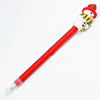 Fimo(Polymer Clay) Jewelry Ball Pen, with a fimo bead head, 24x185mm, Sold by PC