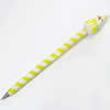 Fimo(Polymer Clay) Jewelry Ball Pen, with a fimo bead head, 21x190mm, Sold by PC