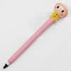 Fimo(Polymer Clay) Jewelry Ball Pen, with a fimo bead head, 27x150mm, Sold by PC