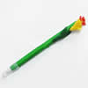 Fimo(Polymer Clay) Jewelry Ball Pen, with a fimo bead head, 18x150mm, Sold by PC