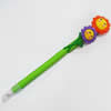 Fimo(Polymer Clay) Jewelry Ball Pen, with a fimo bead head, 27x180mm, Sold by PC