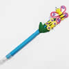 Fimo(Polymer Clay) Jewelry Ball Pen, with a fimo bead head, 28x190mm, Sold by PC