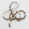 Iron Snake Chain, Thickness:6mm Length:32 inch, Sold by Group