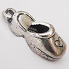 Pendant, Zinc Alloy Jewelry Findings Lead-free, 8x20mm Hole:1.5mm, Sold by Bag