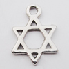 Pendant, Zinc Alloy Jewelry Findings Lead-free, 12x17mm Hole:1.5mm, Sold by Bag