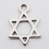 Pendant, Zinc Alloy Jewelry Findings Lead-free, 9x13mm Hole:1.5mm, Sold by Bag