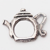 Pendant, Zinc Alloy Jewelry Findings Lead-free, 18x13mm Hole:2mm, Sold by Bag