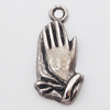 Pendant, Zinc Alloy Jewelry Findings Lead-free, 8x19mm Hole:1.5mm, Sold by Bag