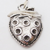 Pendant, Zinc Alloy Jewelry Findings Lead-free, 15x22mm Hole:2mm, Sold by Bag