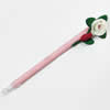 Fimo(Polymer Clay) Jewelry Ball Pen, with a fimo bead head, 39x200mm, Sold by PC