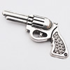 Pendant, Zinc Alloy Jewelry Findings Lead-free, 43x23mm, Sold by Bag