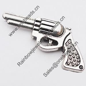 Pendant, Zinc Alloy Jewelry Findings Lead-free, 43x23mm, Sold by Bag