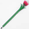 Fimo(Polymer Clay) Jewelry Ball Pen, with a fimo bead head, 38x200mm, Sold by PC