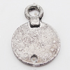 Connectors, Zinc Alloy Jewelry Findings Lead-free, 15x20mm Hole:2mm, Sold by Bag