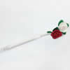 Fimo(Polymer Clay) Jewelry Ball Pen, with a fimo bead head, 37x180mm, Sold by PC