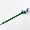 Fimo(Polymer Clay) Jewelry Ball Pen, with a fimo bead head, 26x210mm, Sold by PC