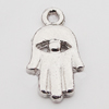 Pendant, Zinc Alloy Jewelry Findings Lead-free, Hand 9x16mm Hole:2mm, Sold by Bag