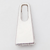 Pendant, Zinc Alloy Jewelry Findings Lead-free, 8x21mm, Sold by Bag