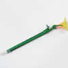 Fimo(Polymer Clay) Jewelry Ball Pen, with a fimo bead head, 36x200mm, Sold by PC