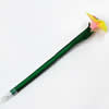 Fimo(Polymer Clay) Jewelry Ball Pen, with a fimo bead head, 45x190mm, Sold by PC