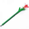 Fimo(Polymer Clay) Jewelry Ball Pen, with a fimo bead head, 35x200mm, Sold by PC