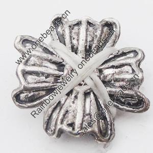 Pendant, Zinc Alloy Jewelry Findings Lead-free, 14x13mm Hole:2.5mm, Sold by Bag