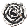 Pendant, Zinc Alloy Jewelry Findings Lead-free, Flower 23mm, Sold by Bag