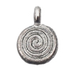 Pendant, Zinc Alloy Jewelry Findings Lead-free, 8x12mm Hole:1.5mm, Sold by Bag
