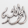 Pendant, Zinc Alloy Jewelry Findings Lead-free, 27x22mm, Sold by Bag