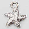 Pendant, Zinc Alloy Jewelry Findings Lead-free, Butterfly 13x15mm Hole:2.5mm, Sold by Bag