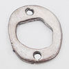 Connectors, Zinc Alloy Jewelry Findings Lead-free, 18x16mm Hole:1.5mm, Sold by Bag