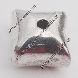 Beads Zinc Alloy Jewelry Findings Lead-free, 11mm Hole:1.5mm, Sold by Bag 