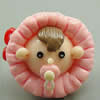 Fimo(Polymer Clay) Beads, Handmade, 28x26x22mm, Hole:Approx 2mm, Sold by PC