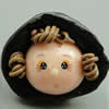 Fimo(Polymer Clay) Beads, Handmade, 34x28x24mm, Hole:Approx 2mm, Sold by PC