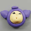 Fimo(Polymer Clay) Beads, 32x21x14mm, Hole:Approx 2mm, Sold by PC