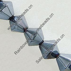 Bicone Crystal Beads, Machine-made, 8mm, Sold per 13-Inch Strand